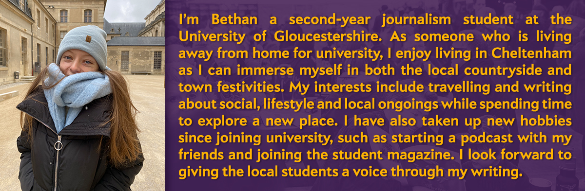 A university of Gloucestershie student